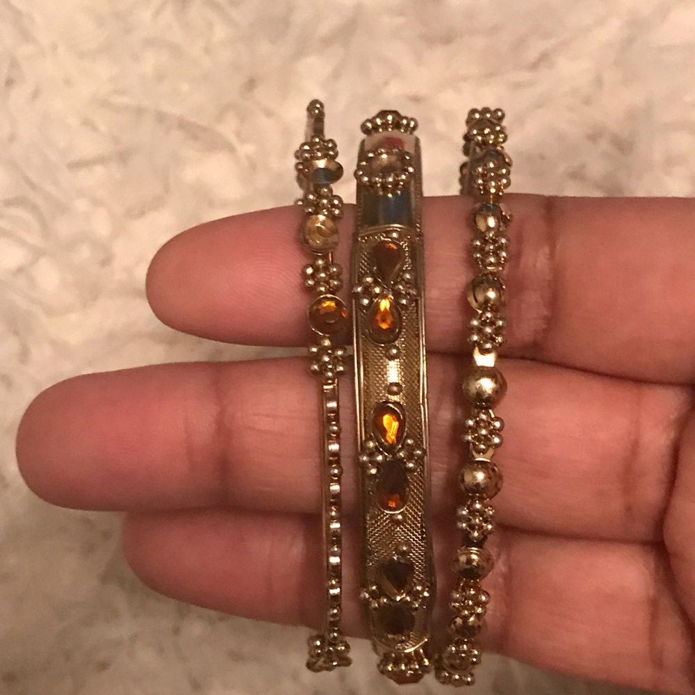 Fashion bangles.